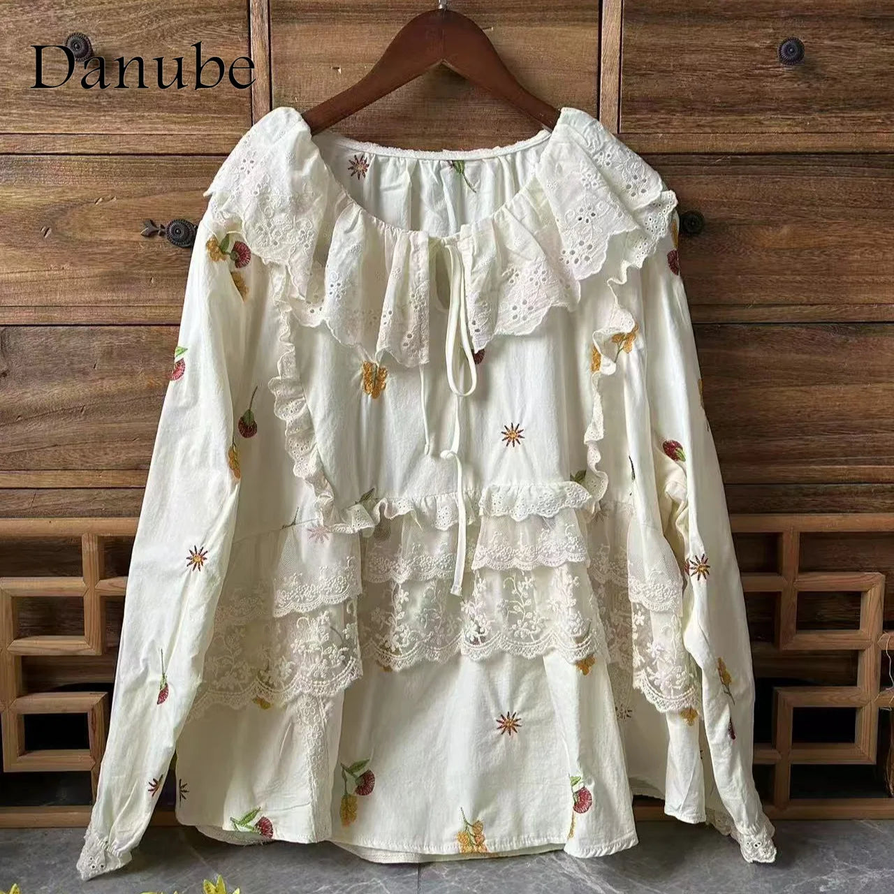 Ruffled Pullover Top