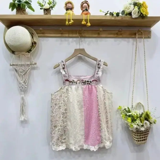 Lace Patchwork Camisole