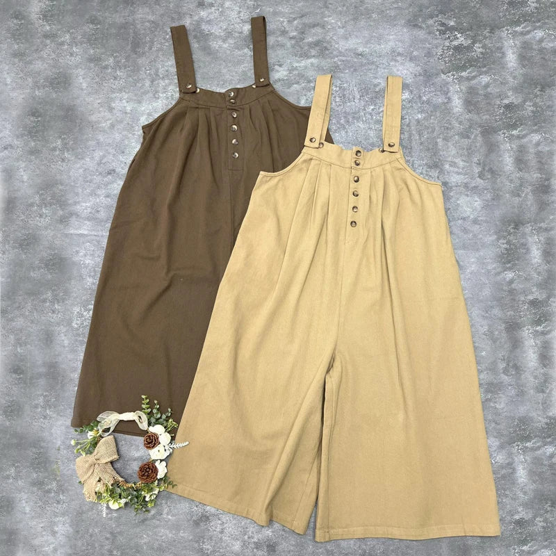 Cotton Linen Jumpsuits