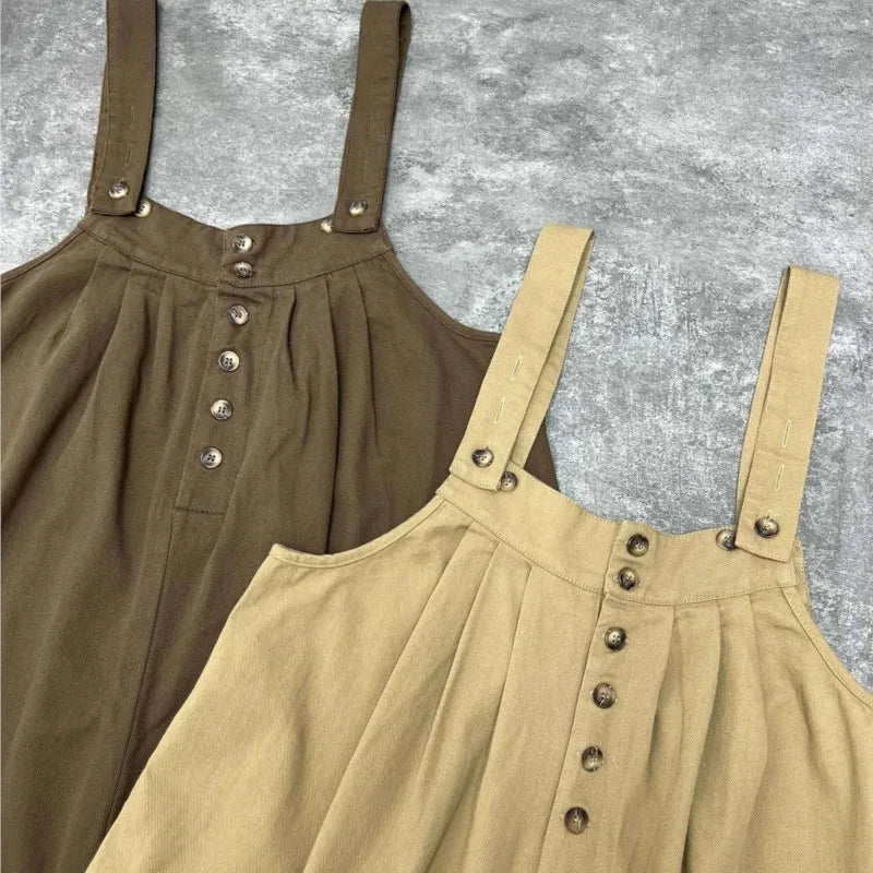 Cotton Linen Jumpsuits