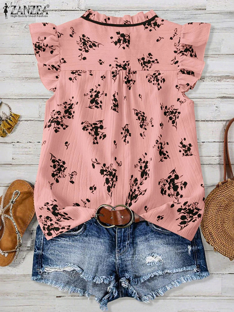 Floral Print Blouse