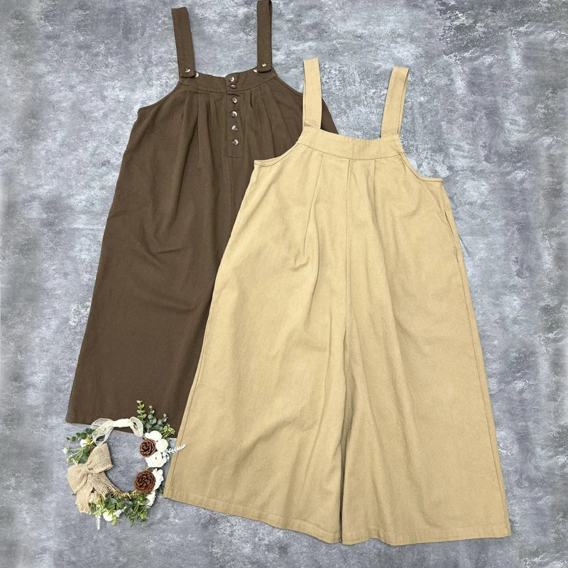 Cotton Linen Jumpsuits