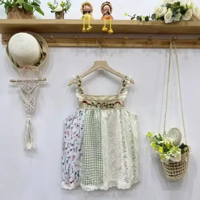 Lace Patchwork Camisole