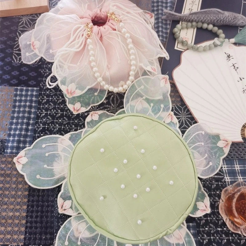 Flower Pearl purse Wallet