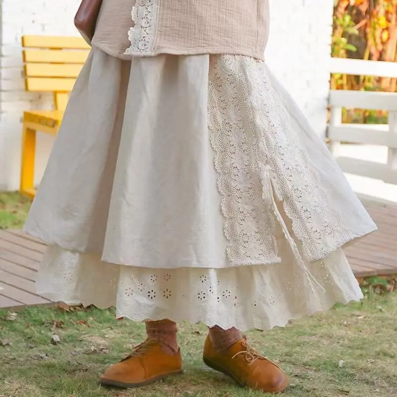 Linen Skirt