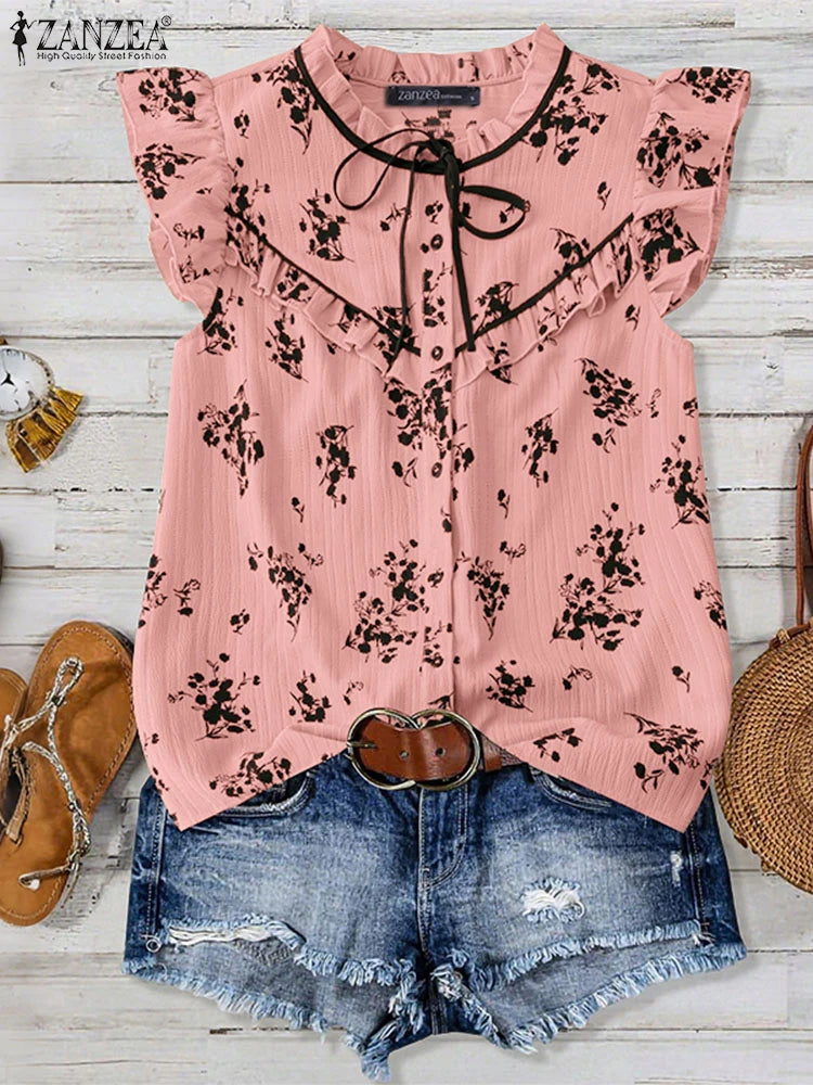 Floral Print Blouse