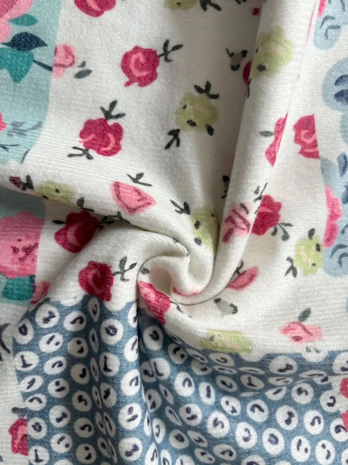Floral Patchwork Coat