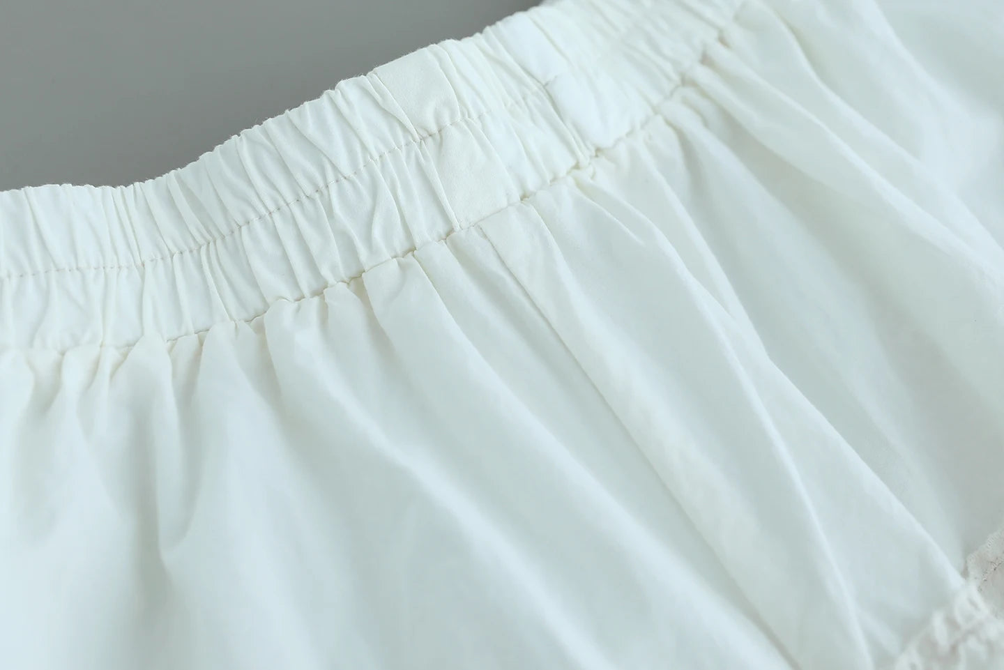 Cotton Ruffles Shorts