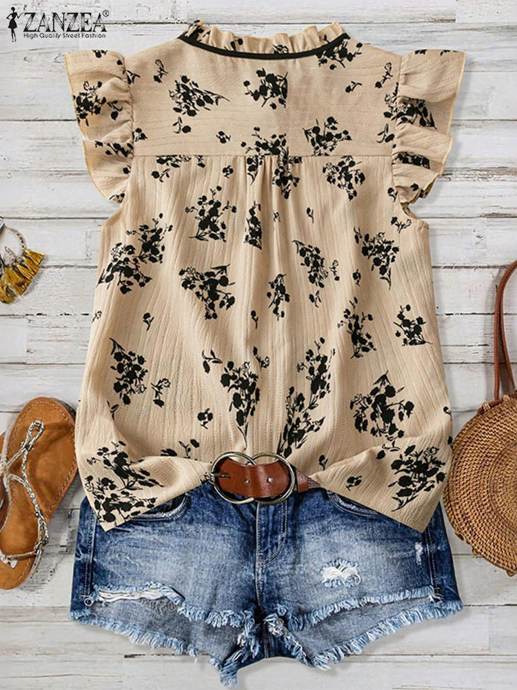 Floral Print Blouse