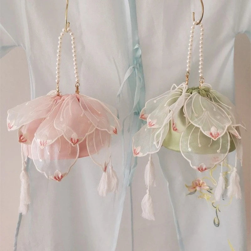 Flower Pearl purse Wallet