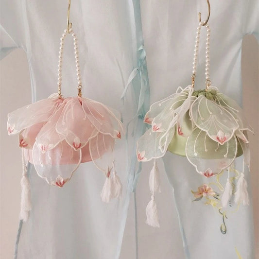 Flower Pearl purse Wallet