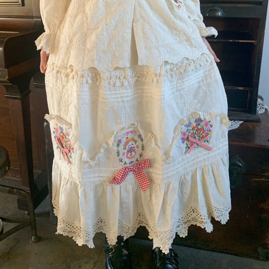Vintage Cottagecore  Skirt