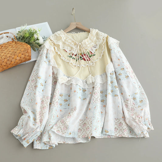 Long Sleeve Casual Blouse Tops