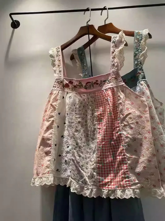 Lace  Patchwork Camisole